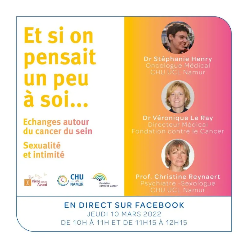 Webinaire &laquo; Cancer, sexualit&eacute; et intimit&eacute; &raquo;