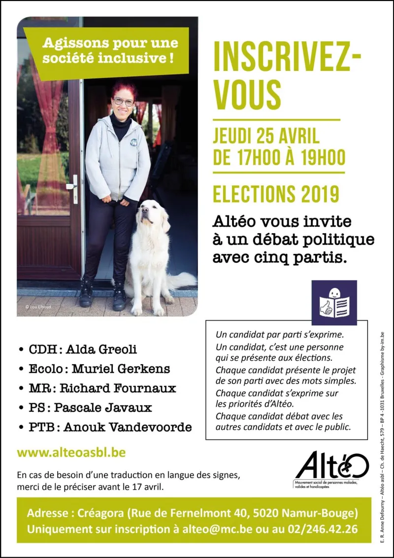 D&eacute;bat Politique: Agissons pour une soci&eacute;t&eacute; inclusive!